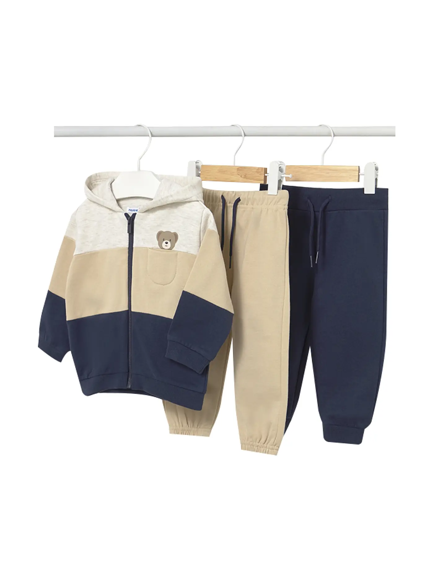 MAYORAL | Baby Set 3-teilig Jacke und Jogginghosen | 